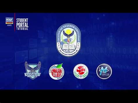 ICCT Colleges Student Portal Tutorial .